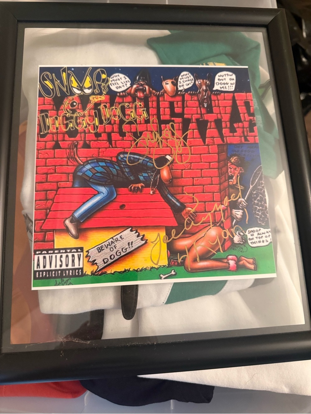 Snoop Dogg Doggystyle Album Art Poster - Autographed